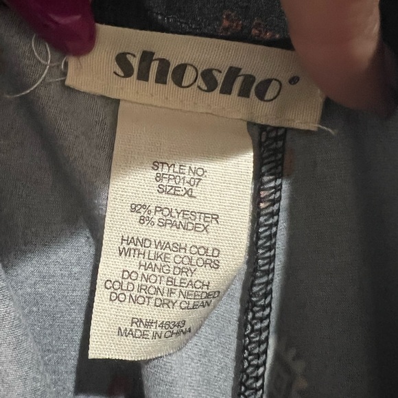 Tribal Aztec bell bottom stretchy pants - Picture 4 of 4